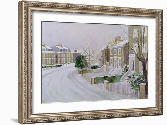 Stockwell under Snow-Sarah Butterfield-Framed Giclee Print