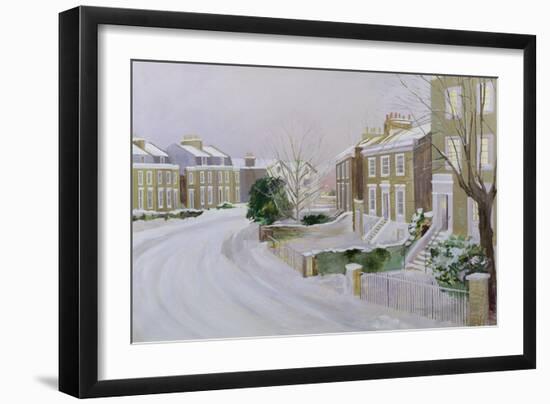 Stockwell under Snow-Sarah Butterfield-Framed Giclee Print