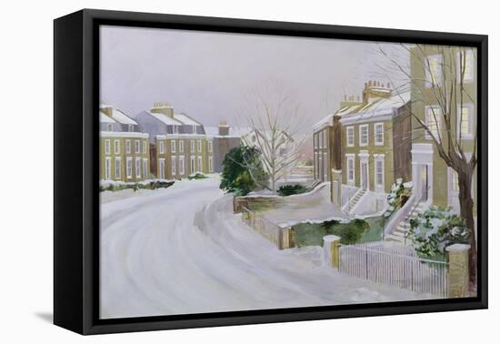 Stockwell under Snow-Sarah Butterfield-Framed Premier Image Canvas