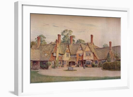 Stoke Barn, Fulmer, Bucks. Gerald Unsworth and Inigo Triggs, Architects, 1914-null-Framed Giclee Print