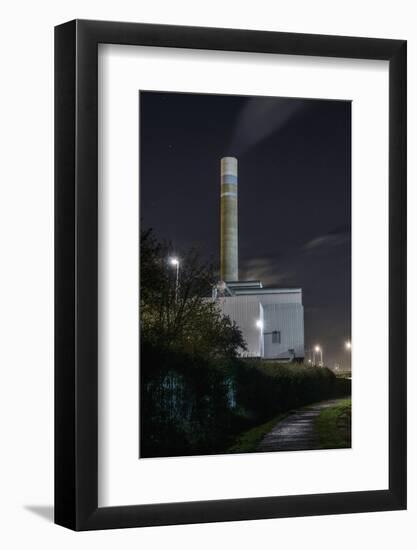 Stoke-On-Trent Refuse Incinerator-Robert Brook-Framed Photographic Print