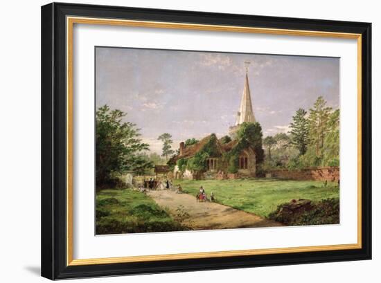 Stoke Poges Church-Jasper Francis Cropsey-Framed Giclee Print