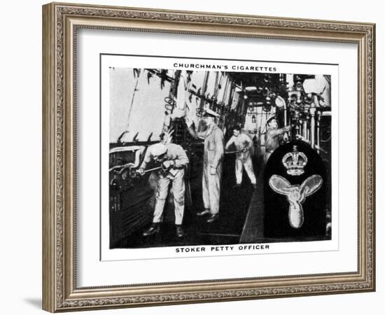 Stoker Petty Officer, 1937-WA & AC Churchman-Framed Giclee Print