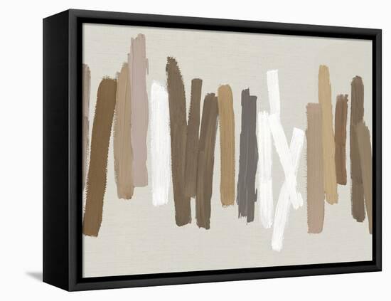 Stokes in Brown II-Ellie Roberts-Framed Stretched Canvas