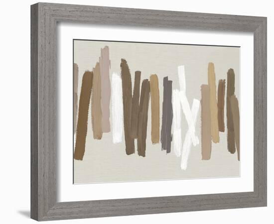 Stokes in Brown II-Ellie Roberts-Framed Art Print