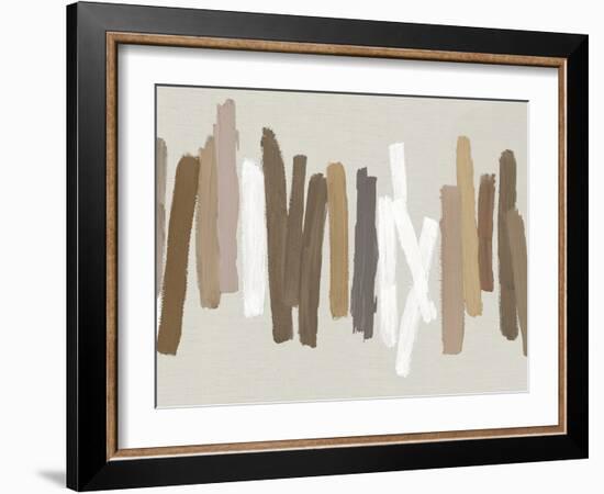 Stokes in Brown II-Ellie Roberts-Framed Art Print