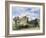 Stokesay Castle and Abbey-David Cox-Framed Giclee Print