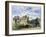 Stokesay Castle and Abbey-David Cox-Framed Giclee Print