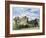 Stokesay Castle and Abbey-David Cox-Framed Giclee Print