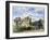 Stokesay Castle and Abbey-David Cox-Framed Giclee Print