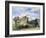 Stokesay Castle and Abbey-David Cox-Framed Giclee Print