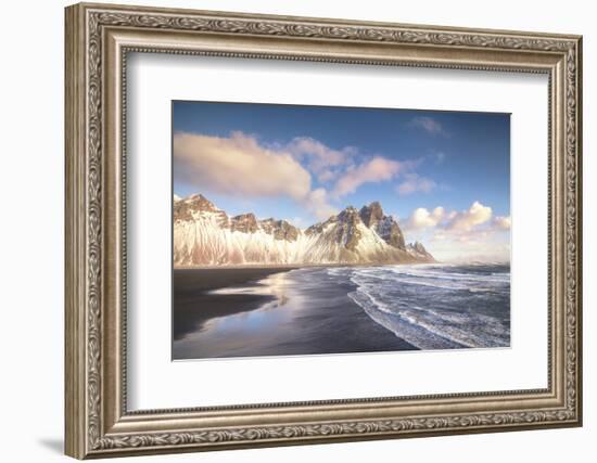 Stokksnes Blue Sky-Philippe Manguin-Framed Photographic Print