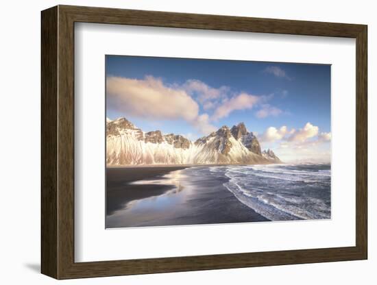 Stokksnes Blue Sky-Philippe Manguin-Framed Photographic Print