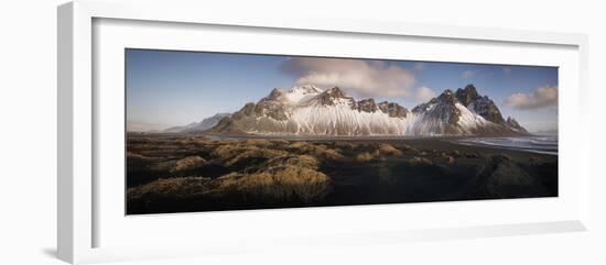 Stokksnes Mountain Panoramic-Philippe Manguin-Framed Photographic Print