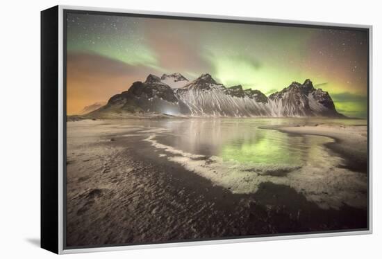 Stokksnes Nights-Philippe Manguin-Framed Premier Image Canvas