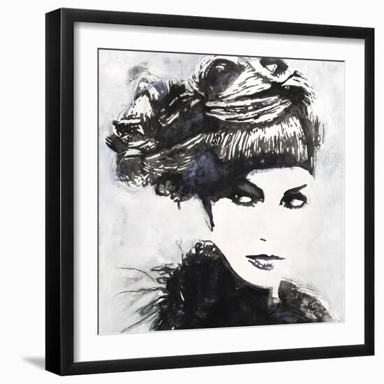 Stolen Glance II-Clayton Rabo-Framed Giclee Print