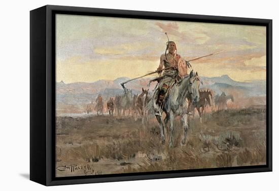 Stolen Horses, 1911-Charles Marion Russell-Framed Premier Image Canvas