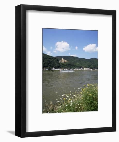 Stolzenfels Castle, Near Koblenz, Rhine Valley, Germany-Hans Peter Merten-Framed Photographic Print