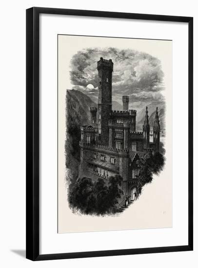 Stolzenfels Castle. the Rhine, Germany, 19th Century-null-Framed Giclee Print
