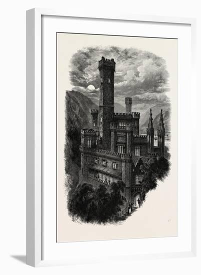 Stolzenfels Castle. the Rhine, Germany, 19th Century-null-Framed Giclee Print