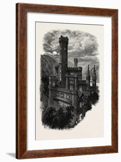 Stolzenfels Castle. the Rhine, Germany, 19th Century-null-Framed Giclee Print