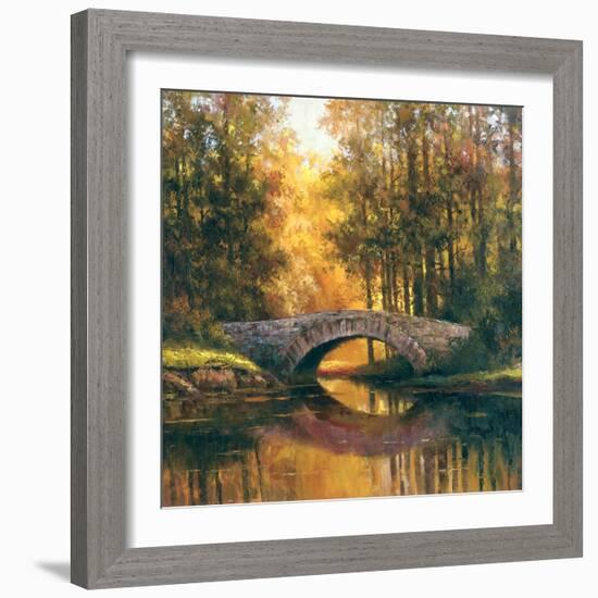 Stome Bridge-TC Chiu-Framed Art Print