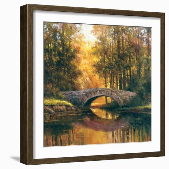 Stome Bridge-TC Chiu-Framed Art Print