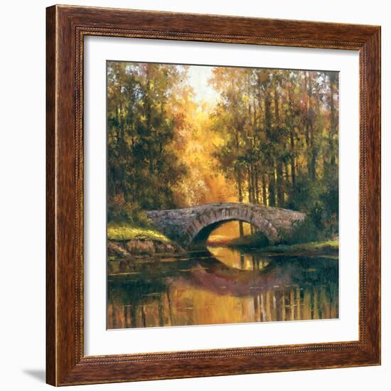 Stome Bridge-TC Chiu-Framed Art Print