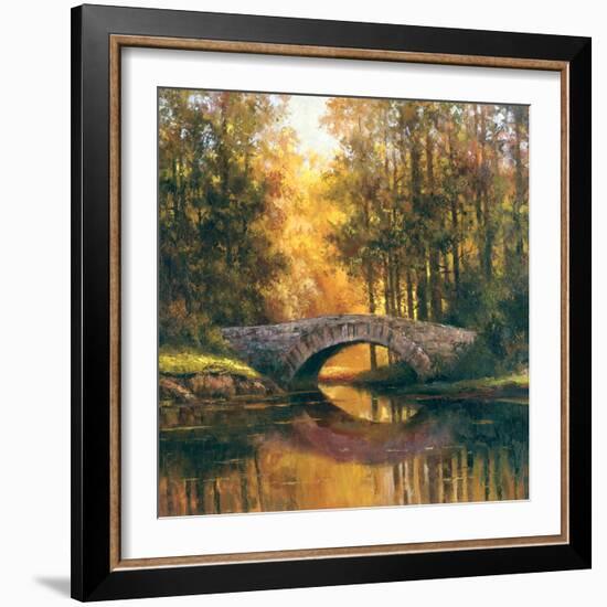 Stome Bridge-TC Chiu-Framed Art Print