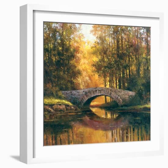 Stome Bridge-TC Chiu-Framed Art Print