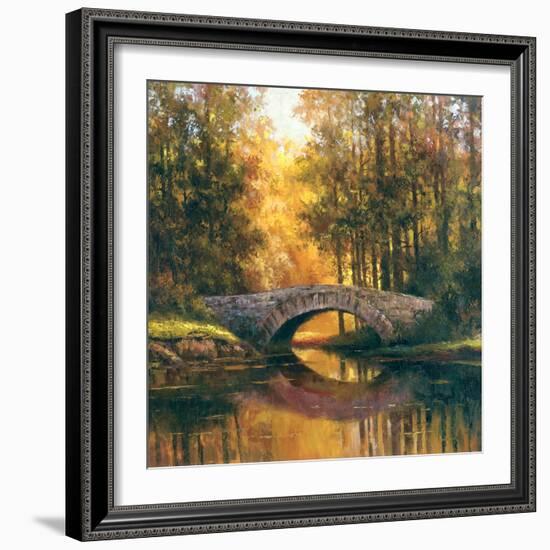 Stome Bridge-TC Chiu-Framed Art Print