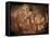 Stone-age Cave Paintings, Asturias, Spain-Javier Trueba-Framed Premier Image Canvas