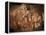 Stone-age Cave Paintings, Asturias, Spain-Javier Trueba-Framed Premier Image Canvas