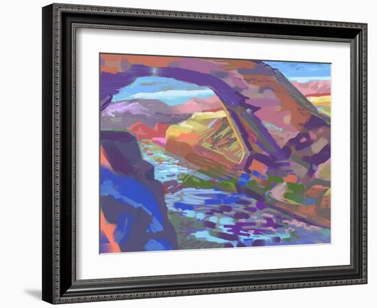 Stone Arch-Howard Ganz-Framed Giclee Print