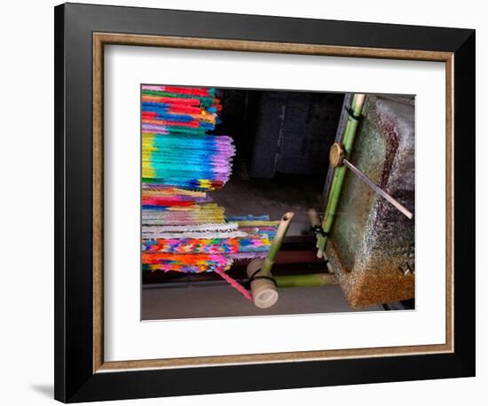 Stone Basin, Kyoto, Japan-Shin Terada-Framed Photographic Print