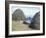 Stone Beehive Huts, Skellig Michael, Unesco World Heritage Site, County Kerry, Republic of Ireland-David Lomax-Framed Photographic Print