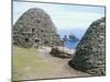 Stone Beehive Huts, Skellig Michael, Unesco World Heritage Site, County Kerry, Republic of Ireland-David Lomax-Mounted Photographic Print