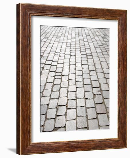 Stone Bricks, Paris, France-Michele Molinari-Framed Photographic Print