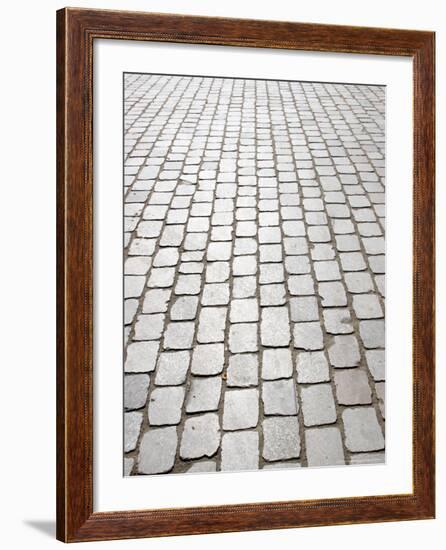 Stone Bricks, Paris, France-Michele Molinari-Framed Photographic Print