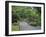 Stone Bridge and Pathway in Japanese Garden, Seattle, Washington, USA-null-Framed Photographic Print