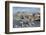 Stone Cairn on Sass Pordoi Mountain in the Dolomites Near Canazei-Martin Child-Framed Photographic Print