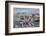 Stone Cairn on Sass Pordoi Mountain in the Dolomites Near Canazei-Martin Child-Framed Photographic Print