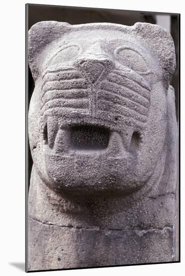 Stone carving of a lion, Hittite. Artist: Unknown-Unknown-Mounted Giclee Print