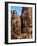 Stone Carvings in Bayon Temple, Angkor Thom near Angkor Wat, Cambodia-Tom Haseltine-Framed Photographic Print