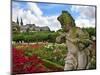 Stone Cherub, Rosengarten, the Neue Residenz, Bamberg, Germany-Miva Stock-Mounted Photographic Print