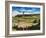 Stone Circle and Chullpa in Sillustani, Puno Region, Peru, South America-Karol Kozlowski-Framed Photographic Print