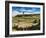 Stone Circle and Chullpa in Sillustani, Puno Region, Peru, South America-Karol Kozlowski-Framed Photographic Print