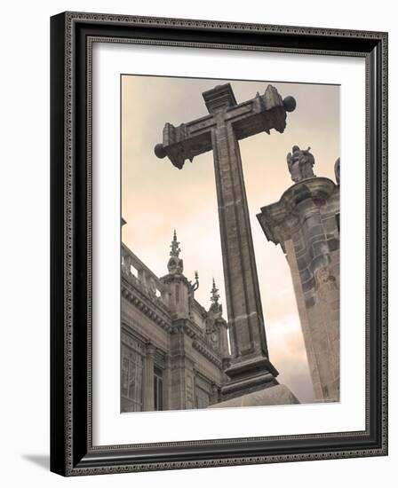 Stone Cross, Church La Compania de Jesus, Quito, Ecuador-John Coletti-Framed Photographic Print