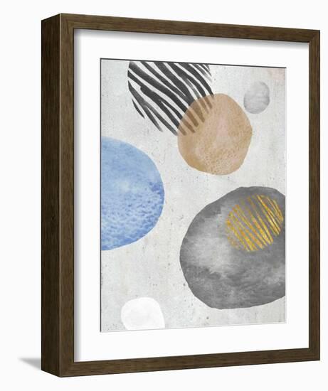 Stone Designs II-Stephane Fontaine-Framed Art Print