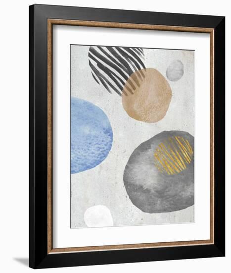 Stone Designs II-Stephane Fontaine-Framed Art Print